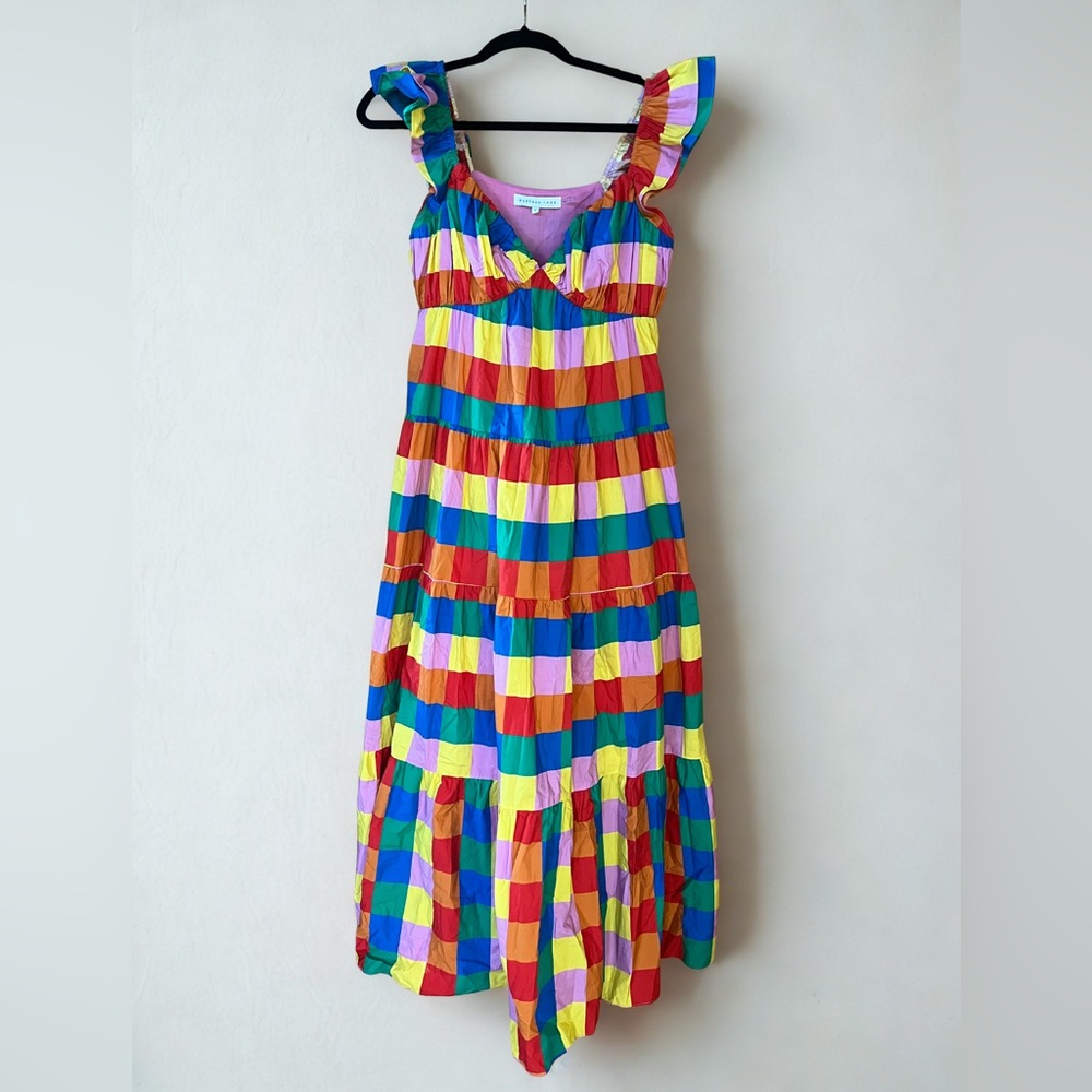 Anthropology Endless Rose Maxi Dress